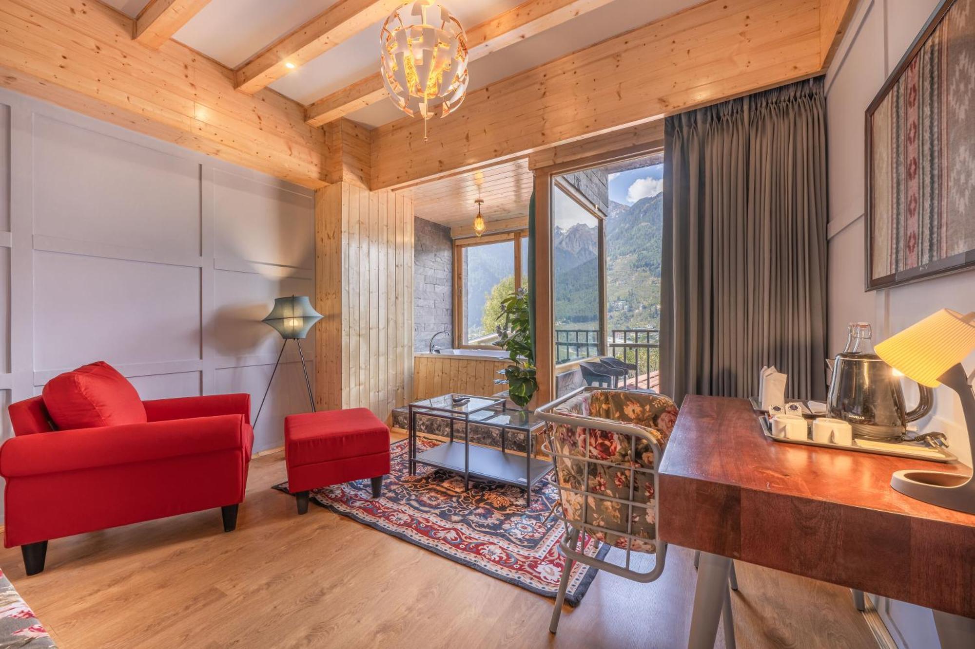 מלון Echor Himalayan Heights Luxe Manali מראה חיצוני תמונה
