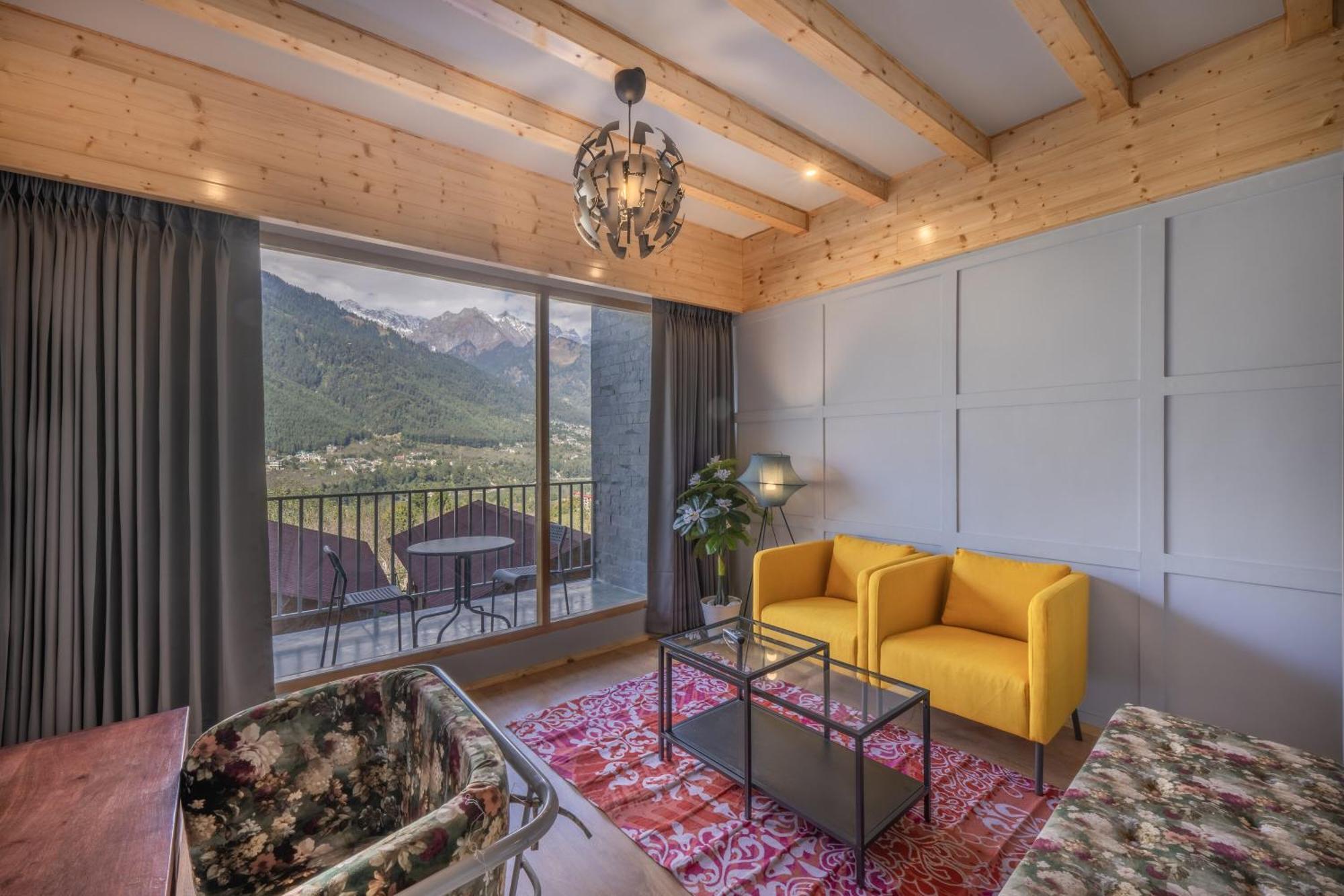 מלון Echor Himalayan Heights Luxe Manali מראה חיצוני תמונה