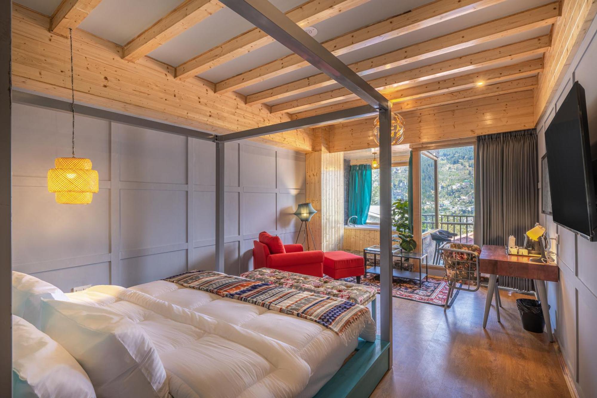 מלון Echor Himalayan Heights Luxe Manali מראה חיצוני תמונה