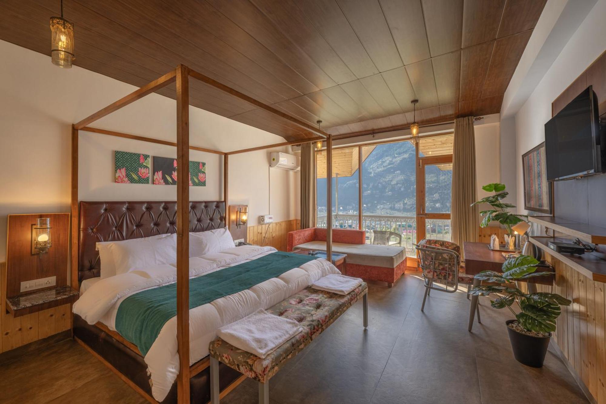 מלון Echor Himalayan Heights Luxe Manali מראה חיצוני תמונה